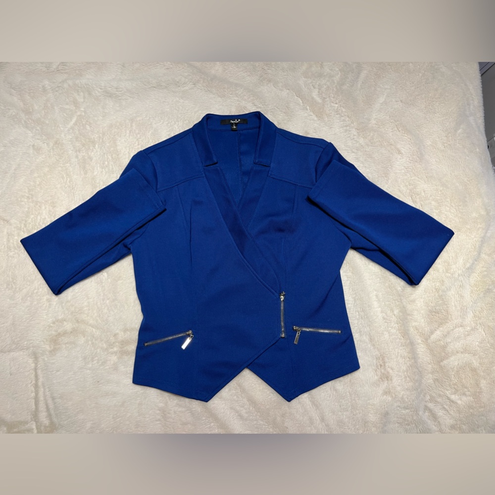 Royal blue blazer